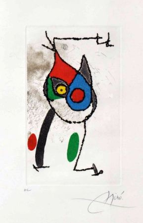 Гравюра Miró - Les Magies