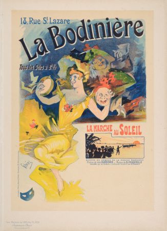 Литография Cheret - Les Maitres de l'Affiche : La Bodinière, c. 1900