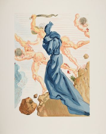 Гравюра На Дереве Dali - Les Margelles du Phlégéton, 1963