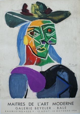 Литография Picasso - Les Maîtres de l'Art Moderne