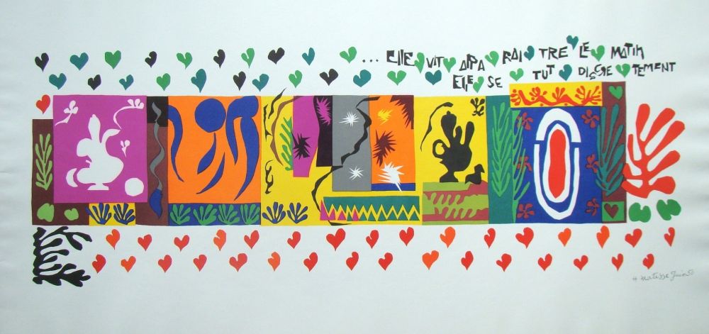 Литография Matisse (After) - Les Mille et Une Nuits