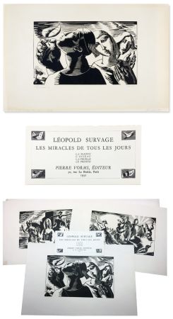 Гравюра На Дереве Survage - LES MIRACLES DE TOUS LES JOURS. Paris : Pierre Vorms, 1932 - RARISSIME SUITE SIGNÉE. 