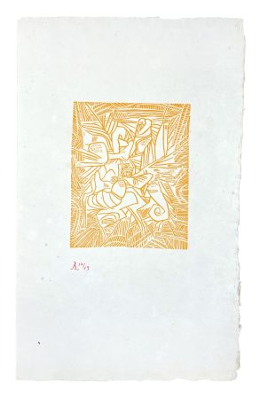 Гравюра На Дереве Müller - LES MORILLES (ESQUISSE XVIII)