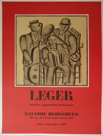 Иллюстрированная Книга Leger - Les Musiciens (Fanfare)