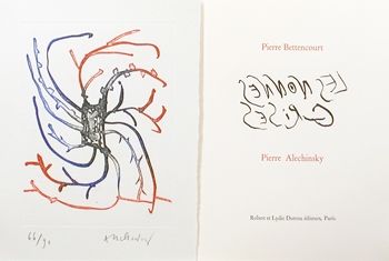 Иллюстрированная Книга Alechinsky - Les nonnes grises
