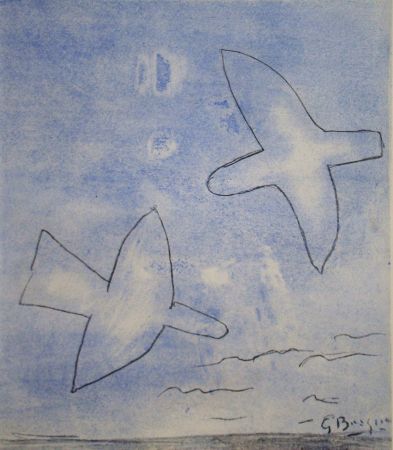 Трафарет Braque (After) - Les oiseaux