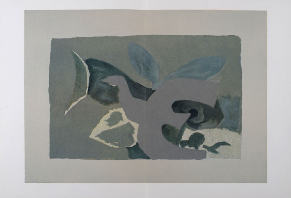 Литография Braque - Les Oiseaux #I, 1967