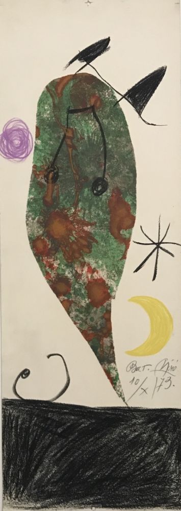 Литография Miró - Les Penalites de l'Enfer ou Les Nouvelles-Hebrides 29