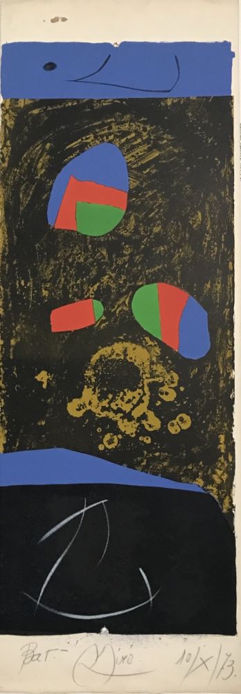 Литография Miró - Les Penalites de l'Enfer ou Les Nouvelles-Hebrides 34