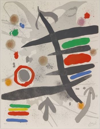 Литография Miró - Les Perseides 