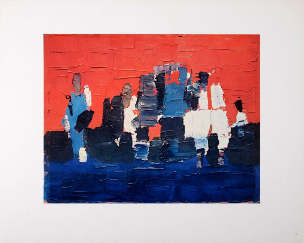 Гашение De Stael - Les petits footballeurs, 1960