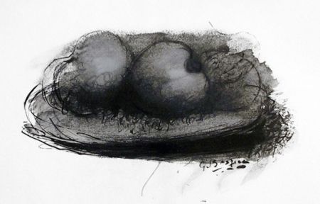Литография Braque -  Les Pommes