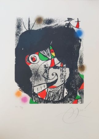 Литография Miró - Les Révolutions Scéniques du XXe Siècle 