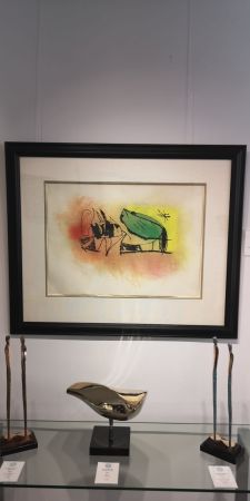 Офорт И Аквитанта Miró - Les Scarabees 