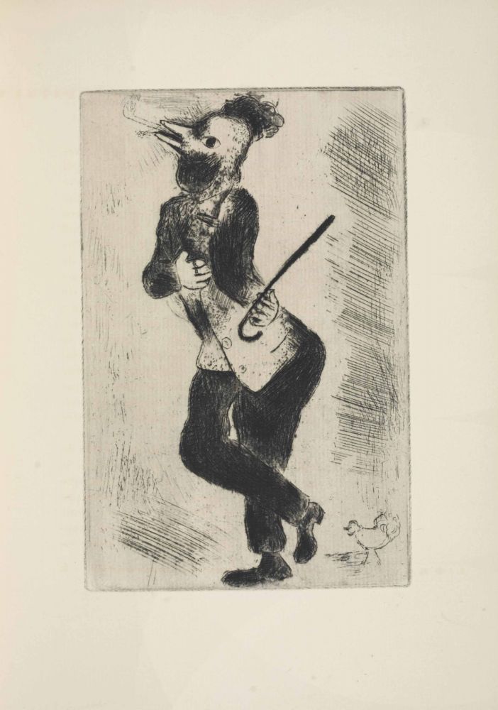 Офорт Chagall - Les sept Peches capitaux: L'Orgueil 1