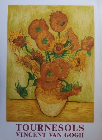 Литография Van Gogh - Les Tournesols
