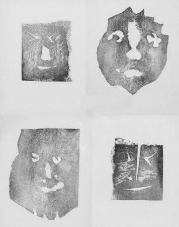 Гравюра Picasso - Les transparents