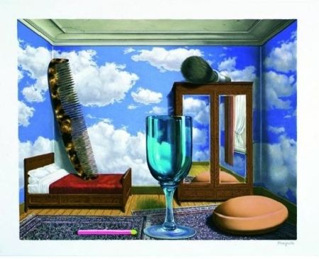 Литография Magritte - Les valeurs personnelles, 1952