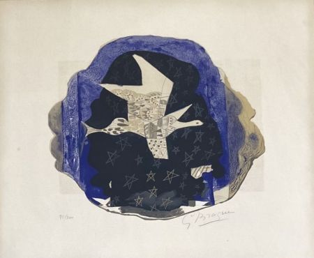 Литография Braque - Les étoiles 