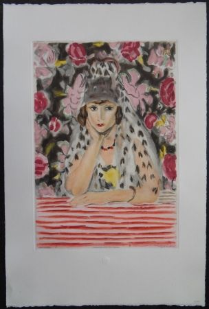 Офорт И Аквитанта Matisse - L'espagnole