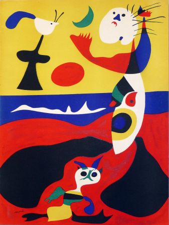 Литография Miró - L’Ete (Summer)