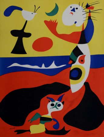 Литография Miró - L’Eté, 1938
