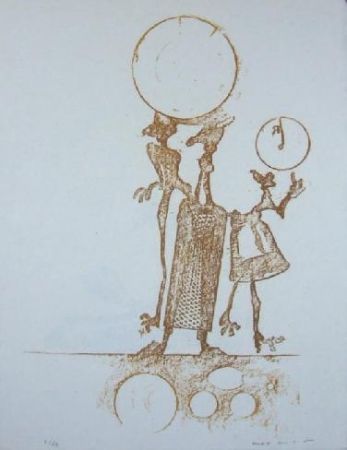 Литография Ernst - Lewis Carroll's Wunderhorn 18