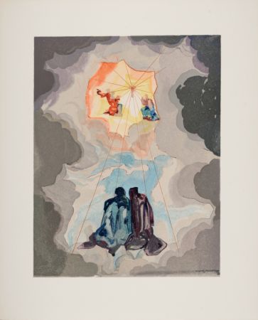 Гравюра На Дереве Dali - L'Extase de Dante, 1963