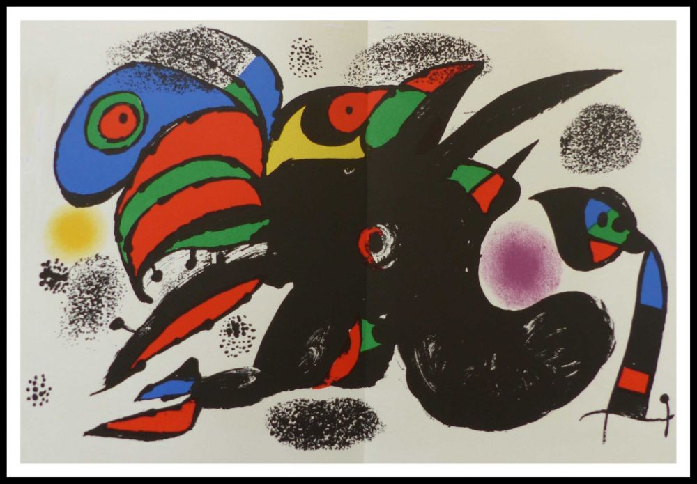 Литография Miró - L'extrême origine 
