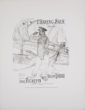 Литография Toulouse-Lautrec - L'Hareng Saur, 1895