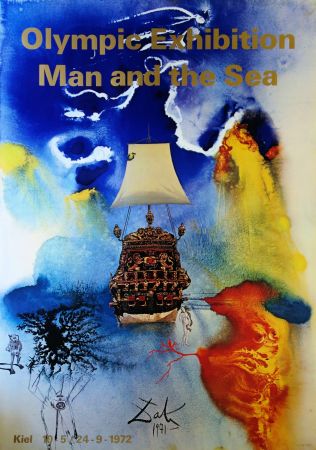 Иллюстрированная Книга Dali - L'Homme et la Mer