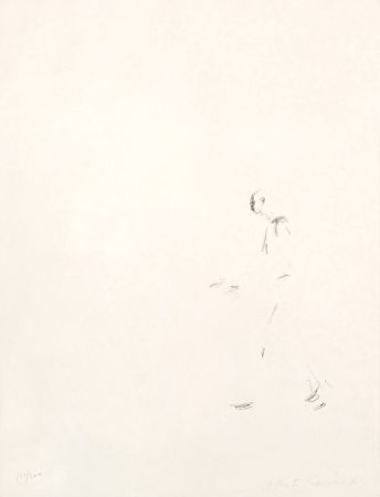 Литография Giacometti - L'Homme qui marche