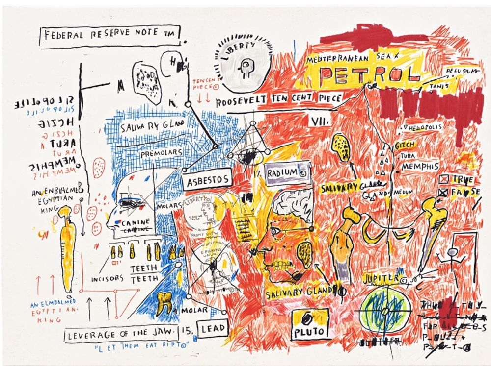 Сериграфия Basquiat - Liberty
