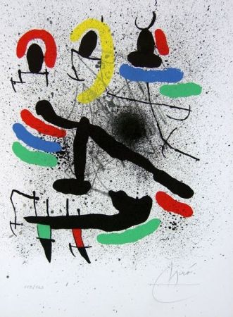 Литография Miró - LIBERTÉ DES LIBERTÉS (Libro)