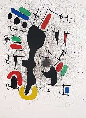 Литография Miró - Liberté des Libertés
