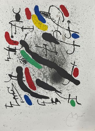 Литография Miró - Liberté des libertés 3