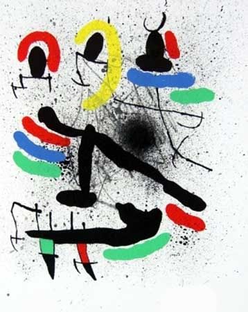 Литография Miró - Liberté des libertés I