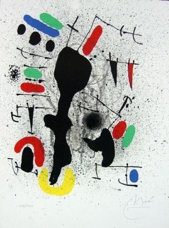 Литография Miró - Liberté des libertés II