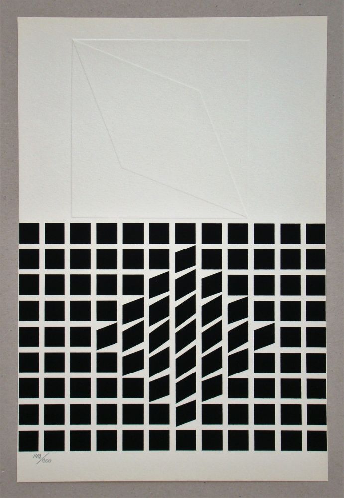 Сериграфия Vasarely - Likka-2 relief