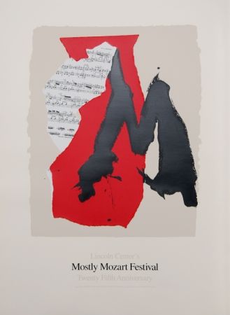 Литография Motherwell - Lincoln Center Mostly Mozart, 25th Anniversary