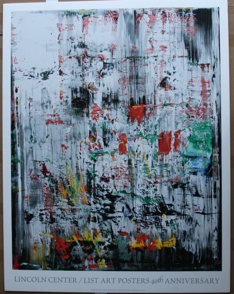 Нет Никаких Технических Richter - Lincoln Center Poster ed 500