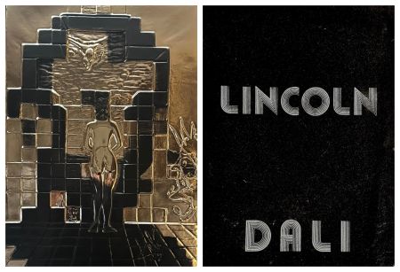 Многоэкземплярное Произведение Dali - Lincoln in Dalivision Gold Bas Relief
