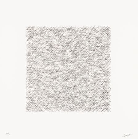 Литография Lewitt - Lines of One Inch in Four Directions and All Combinations 05 (70128)