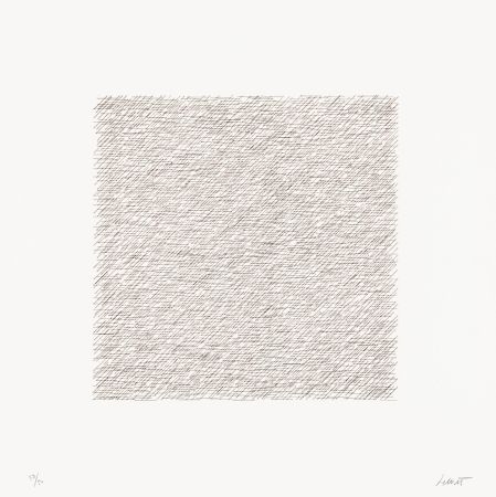 Литография Lewitt - Lines of One Inch in Four Directions and All Combinations 06 (70120)