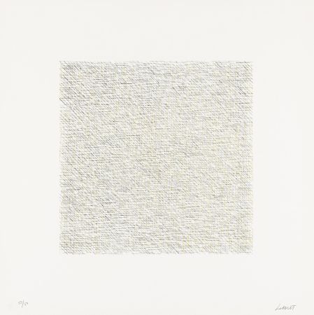 Литография Lewitt - Lines of One Inch in Four Directions and All Combinations 14 (70126)