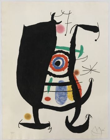 Офорт И Аквитанта Miró - L'Inhibe