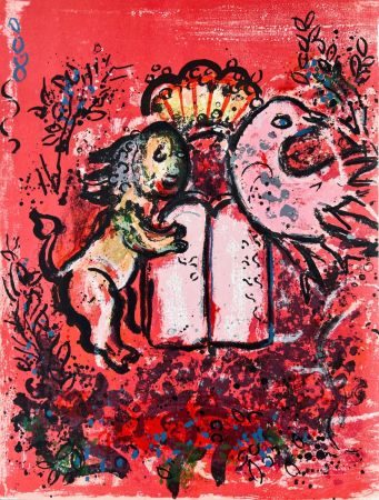 Литография Chagall - Lion Judah