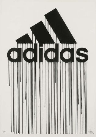 Сериграфия Zevs - Liquidated Adidas