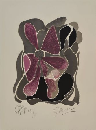 Литография Braque - L'Iris 