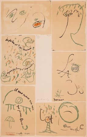Офорт Dotremont - Litho-mots